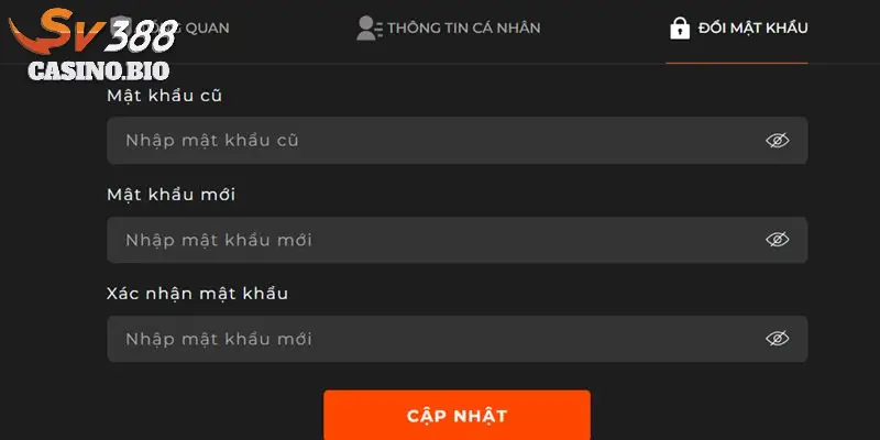 Đổi mật khẩu khi đăng nhập lần đầu